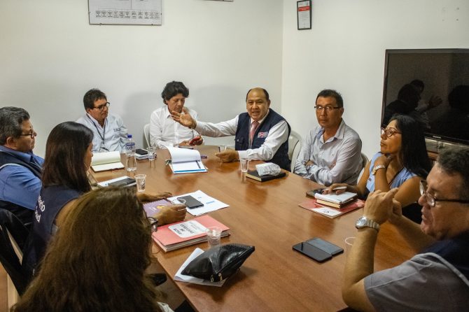 REUNIÓN TÉCNICA DGOS –MINSA, DIRIS LIMA NORTE, HOSPITAL CARLOS LANFRANCO LA HOZ