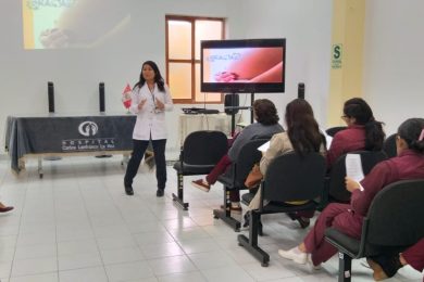 CAPACITACIÓN SOBRE LA SEMANA DE LA MATERNIDAD SALUDABLE SEGURA Y VOLUNTARIA “GESTANTE SIN ANEMIA, BEBE CON FUTURO”