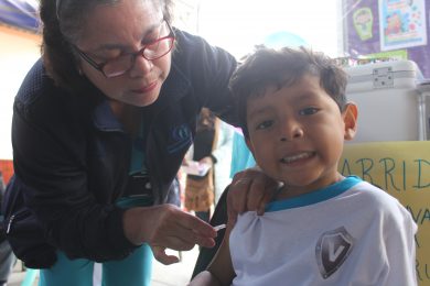 LANZAMIENTO CAMPAÑADE VACUNACIÓN BARRIDO SARAMPIÓN, RUBEOLA, POLIO