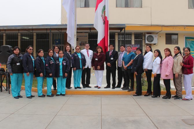 CEREMONIA PROTOCOLAR DE IZAMIENTO DE PABELLON NACIONAL