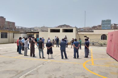 CAPACITACIÓN «USO Y MANEJO DE EXTINTORES» EN EL HCLLH