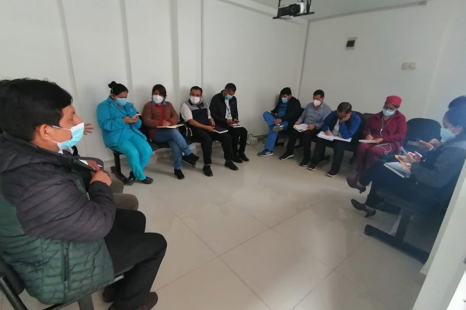 Reunión Técnica Dirección Ejecutiva, Equipo de Gestión y Gremios Enfermería, Obstetricia, Cuerpo Médico, Profesionales No Médicos.