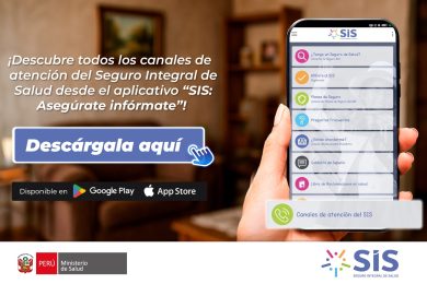#AseguradoSIS | 📢 Descubre todos los canales de atención que el SIS pone a tu alcance desde la 𝘼𝙋𝙋 SIS: Asegúrate e Infórmate 📲