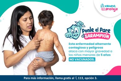 PONLE EL PARE AL SARAMPION
