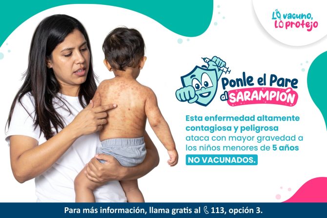 PONLE EL PARE AL SARAMPION