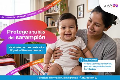 PROTEGE A TU HIJO DEL SARAMPION